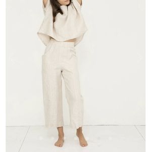 Elizabeth Suzann Clyde Culottes in Linen 2S (short)